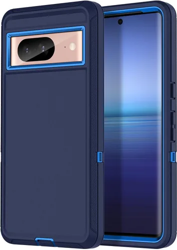 Vista 35 de I-HONVA Funda para Google Pixel 7 a Prueba de Golpes/Polvo/Caídas de 3 Capas con Protección Completa del Cuerpo [Sin Protector de Pantalla] Funda