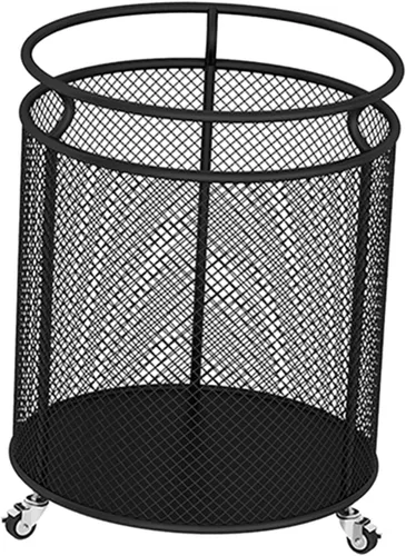 Vista 2 de Colcolo Cesto para ropa sucia, cesta de almacenamiento para cocina, baño, color negro