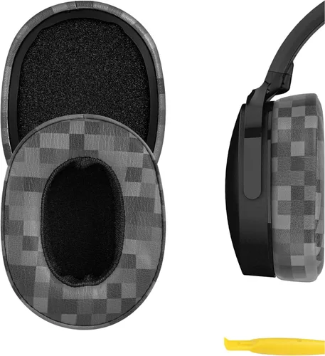 Vista 9 de Geekria QuickFit - Almohadillas de repuesto para auriculares inalámbricos Skullcandy Crusher, Crusher EVO, Crusher ANC, Hesh 3/EVO/ANC, Venue ANC