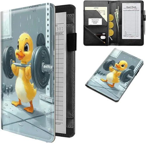 Vista 228 de Diseña Tus Propios Libros de Servicio con Nombre e Iniciales para Camareras, Dikoer Libro de Servicio de Camarero Personalizado con Nombre