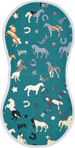 Vista 38 de Lindos paños de muselina de panal de abeja para bebé, 1 paquete de 100% algodón, baberos para niño y niña