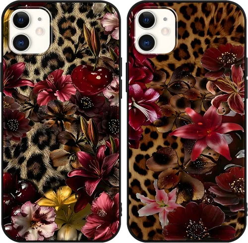 Vista 24 de Paquete de 2 fundas para iPhone 11 de 6.1 pulgadas con frase de fe Estético.