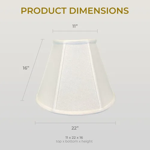 Vista 147 de Royal Designs, Inc. BS-707FC-6AGL Deep Empire Basic - Pantalla para lámpara con clip de llama, 3.5 x 6 x 5.75 pulgadas, color dorado antiguo