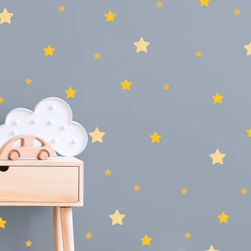 Vista 23 de Teddylabels - Alicorn - Pegatinas de pared fáciles de aplicar y extraíbles: Transforma el dormitorio de tu niño pequeño con decoración de pared