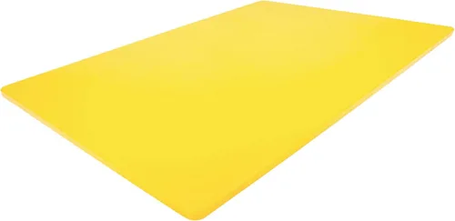 Vista 9 de Trece Chefs Tabla de cortar extra grande 24 x 18 marrón - 1/2" de grosor de plástico HDPE para carne cocida, grado profesional NSF para cocinas