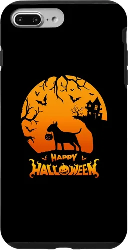 Vista 12 de iPhone 16 Bull Terrier Happy Halloween Costume Pumpkin Dog Boo Dogs Case