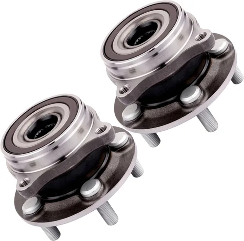 Vista 20 de ECCPP Par de unidades de montaje para cubo de rueda trasera izquierda y derecha para Nissan con 5 lengüetas para Nissan para Maxima 2004-2008 5