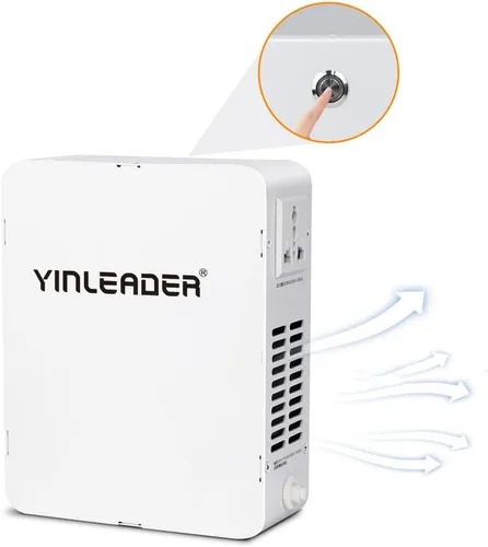 Vista 6 de Yinleader Convertidor de voltaje de 110 V a 220 V transformador elevador utilizando electrodomésticos asiáticos europeos de 220/230/240 voltios