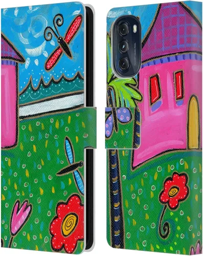 Vista 14 de Head Case Designs Officially Licensed Wyanne Quiet Nature 2 Leather Book Wallet Case Cover Compatible with Motorola Moto G (2022)