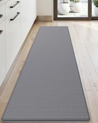 Vista 28 de DEXI Alfombrillas de Cocina Acolchadas Anti Fatiga, 17x59, Alfombra de Pasillo para Estar de Pie Impermeable, Espuma Viscoelástica Cómoda Acolchada