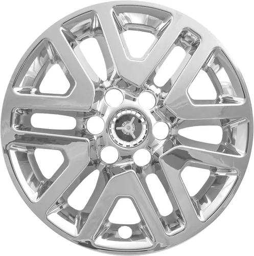 Vista 2 de Pieles de rueda cromadas de 16 pulgadas con radios en V para Nissan Frontier SV 2014-2021