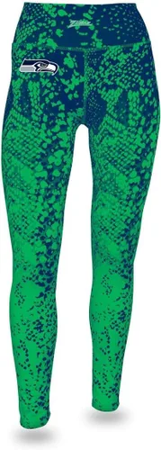 Vista 38 de Zubaz NFL Mallas para mujer de longitud completa de cintura alta básica 1.0