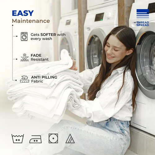 Vista 7 de Funda nórdica extragrande tamaño King, 1000 hilos de satén de 1 pieza de algodón egipcio de calidad, funda de edredón 100% algodón puro, cierre