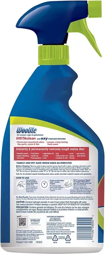 Vista 3 de Woolite INSTAclean Oxy - Limpiador de alfombras líquido de 22 onzas