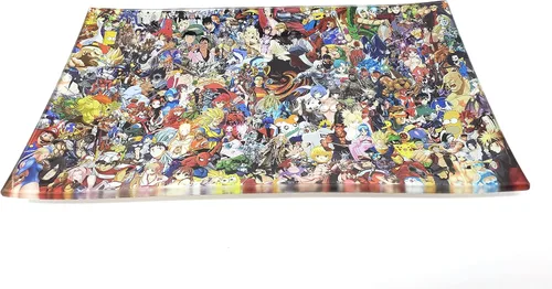 Vista 17 de E.G.G. Bandeja de vidrio resistente a las roturas: Decorativa/Coleccionable de alta resolución Gran regalo (entre nosotros)