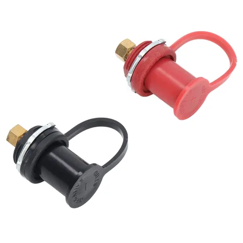 Vista 8 de Terminal remoto de batería, poste de puente de batería Terminal remoto de puente de puente de batería, 2 postes de cargador de batería, kit de poste