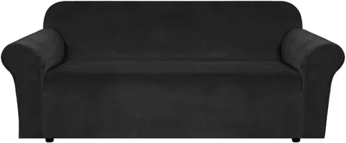 Vista 93 de H.VERSAILTEX Fundas de Sofá de Terciopelo Elástico Fundas de Sofá Grande Fundas de Sofá Protector de Muebles Suave con Fondo Elástico