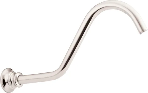 Vista 9 de Moen Waterhill S113BG - Brazo de ducha curvado de repuesto de 14 pulgadas, color dorado cepillado