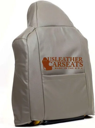 Vista 4 de Us Leather Car Seats Compatible con Ford Excursion Eddie Bauer 4X4 Driver Lean Back Leather 2 Tone Tan 2003-2004
