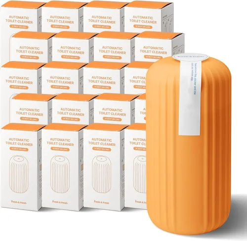 Vista 10 de Fresh & Fresh Limpiadores automáticos para inodoros – 3 botellas (hasta 2500 descargas/botella), limpiador comercial y residencial de 3 a 4 meses