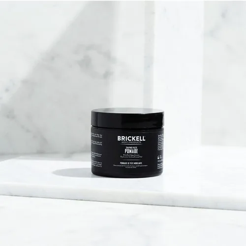 Vista 2 de Brickell Men's Products Pomada de pasta moldeadora para hombres, pomada de cera texturizante, natural, 2 onzas, perfumada