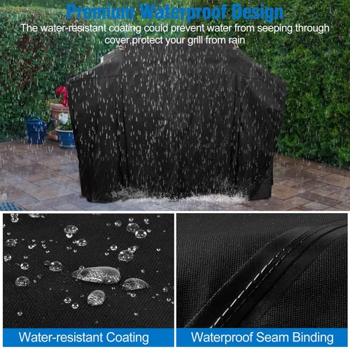 Vista 5 de Griddle Cover for Blackstone 36in ProSeries Grill,Rip-Proof Upgraded Heavy Duty Material 70in Culinary Griddle Cover,Waterproof UV & Fade Resistant