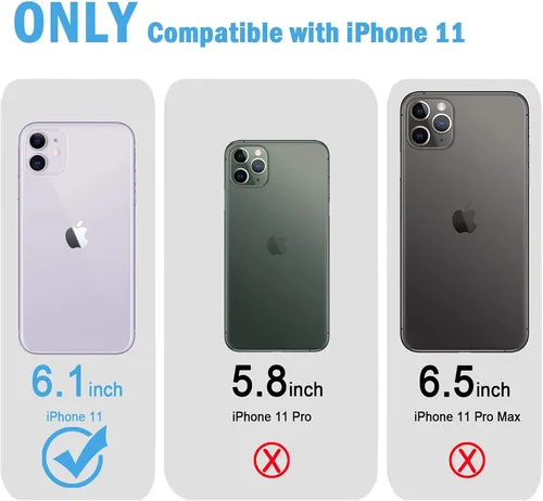 Vista 2 de Funda compatible con iPhone 11, diseño de gamer Game Win para hombres y niños, 3 capas resistentes, resistentes, a prueba de golpes, antideslizante