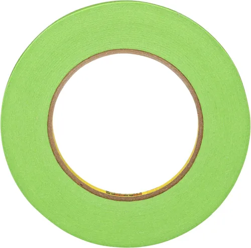 Vista 11 de 3M Scotch Cinta de enmascarar de alto rendimiento 233+, 46338, 1.417 pulgadas x 21.65 pulgadas, 1 rollo, flexible, resistente a la humedad, verde, a