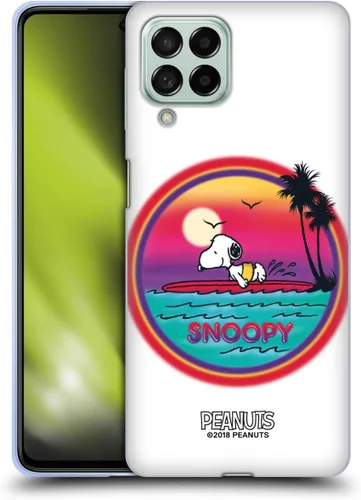 Vista 272 de Head Case Designs Officially Licensed Peanuts Beach Surf Snoopy Boardwalk Airbrush Gel Case [Military Grade Protection] Compatible with Google Pixel