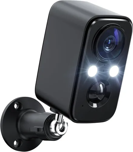Vista 10 de Cámaras de Seguridad Inalámbricas al Aire Libre con Batería: Cámara WiFi 2K para Sistema de Seguridad del Hogar - Cámara CCTV Impermeable con Visión