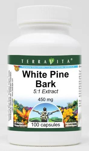 Extracto 51 de corteza de pino blanco - 450 mg (100 cápsulas, ZIN 420584) - Paquete de 3