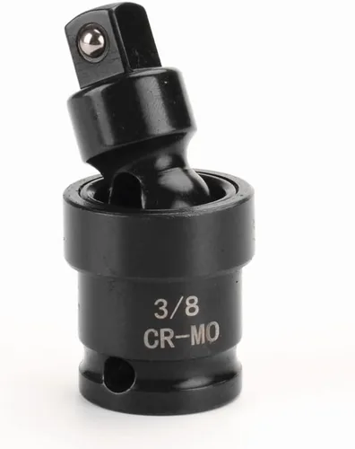 Vista 6 de FLZOSPER Junta universal de impacto de 1/4 pulgadas, flexible, acero CR-MO, diseño de esquina de radio, adaptador giratorio de junta en U