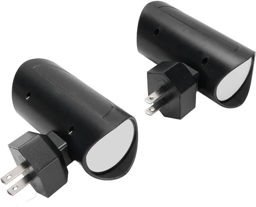 Vista 3 de Walfront LED Night Light Plug in, Adjustable Brightness with Dusk to Dawn Sensor, 3000K Soft White for Hallway and Bedroom