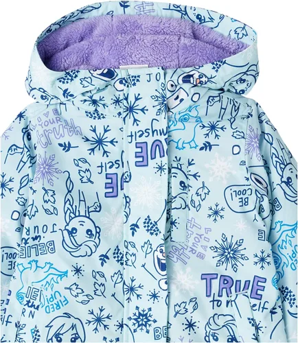 Vista 3 de Spotted Zebra Disney Marvel Star Wars Frozen Abrigo cálido acolchado para niñas y niños pequeños