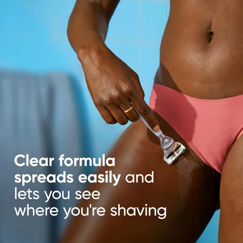 Vista 3 de Gillette Venus Limpiador íntimo de aseo 2in1 y gel de afeitado para el cabello púbico del bikini y la piel 6.4 oz