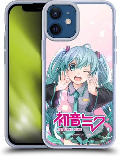 Vista 89 de Head Case Designs Licencia Oficial Hatsune Miku Gráficos Lindos Carcasa de Gel [Protección de Grado Militar] Compatible con Apple iPhone 7