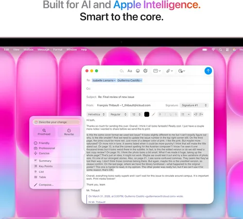 Vista 4 de Apple Laptop MacBook Neo 2026 de 13 pulgadas con chip A18 Pro: diseñada para inteligencia artificial y Apple Intelligence, pantalla de retina
