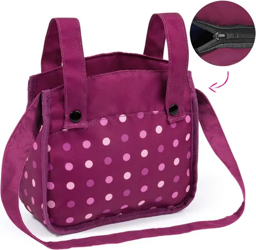 Vista 4 de Bayer Design City Baby Doll Pram, rosa oscuro