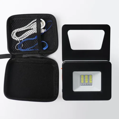 Vista 8 de Luces recargables de mano para tienda de campaña, funciona con pilas, 2400 mAh, 2000 lúmenes, 4 modos de luz, impermeables, ligeras, portátiles