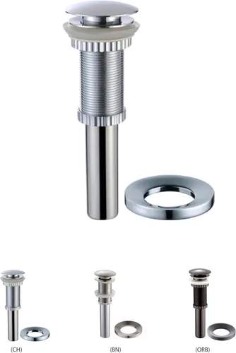 Vista 8 de Kraus C-GV-15.394-0.748 in-1007CH Nei - Fregadero de vidrio y grifo Ramus cromado