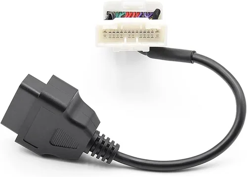 Vista 6 de Adaptador de escáner de arnés de diagnóstico OBD2 de 26 pines a 16pin para Tesla Model 3 e Y desde el año 2019 para OBDLink Veepeak w Scan My Tesla
