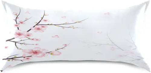 Vista 30 de Fundas de almohada Blueangle con diseño de rayas de béisbol – Fundas de almohada suaves y transpirables – Lavables a máquina – Fundas de almohada