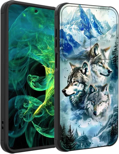 Vista 192 de Funda para Galaxy A36 5G/A56 5G con cubierta de cámara deslizante, resistente de doble capa híbrida a prueba de golpes, funda protectora resistente