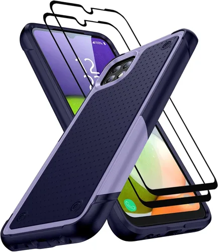 Vista 28 de Jeylly Funda para Samsung Galaxy A23, Galaxy A13 4G/5G/A23 5G/A04/A04s Funda de absorción de golpes híbrida TPU antiarañazos resistente cubierta