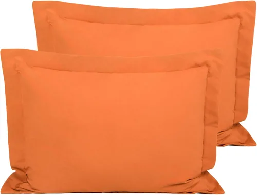 Vista 90 de FLXXIE Juego de 2 fundas de almohada estándar de microfibra, resistentes a la decoloración, a las arrugas y al encogimiento, fundas de almohada