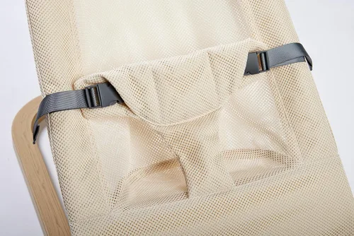 Vista 6 de Giggle Bounce Deluxe - Portabebés plegable con movimiento natural relajante, práctico diseño plegable portátil, reclinable ajustable en múltiples