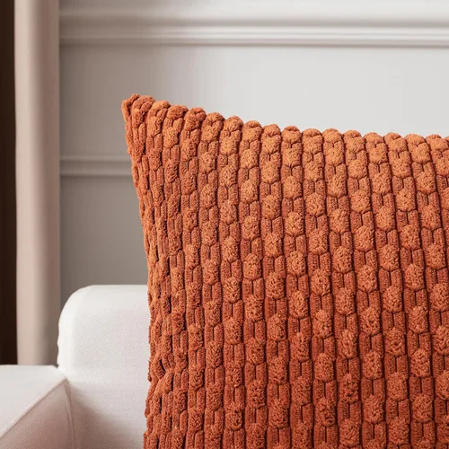 Vista 183 de Kevin Textile - Juego de 2 fundas de almohada decorativas de pana suave, estilo bohemio, a rayas, decoración del hogar para sofá, cama, sofá y sala