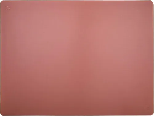 Vista 3 de Trece Chefs Tabla de cortar extra grande 24 x 18 marrón - 1/2" de grosor de plástico HDPE para carne cocida, grado profesional NSF para cocinas