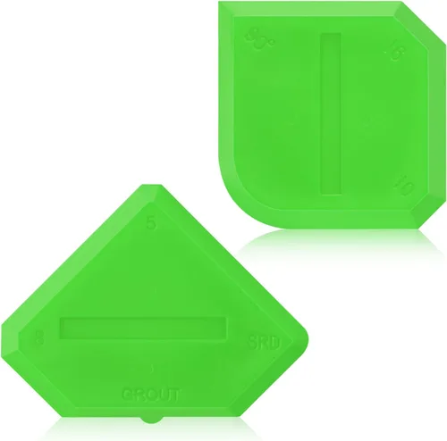 Vista 11 de Outus Set de 2 herramientas de calafateo, herramienta de sellado de silicona y lechada para baño, cocina y piso (negro)