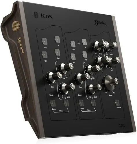 Vista 2 de Icon Pro Audio Harrison 32Ci Analog MicPreamps con interfaz de audio USB C de 12 canales - Tu puerta de entrada al sonido legendario